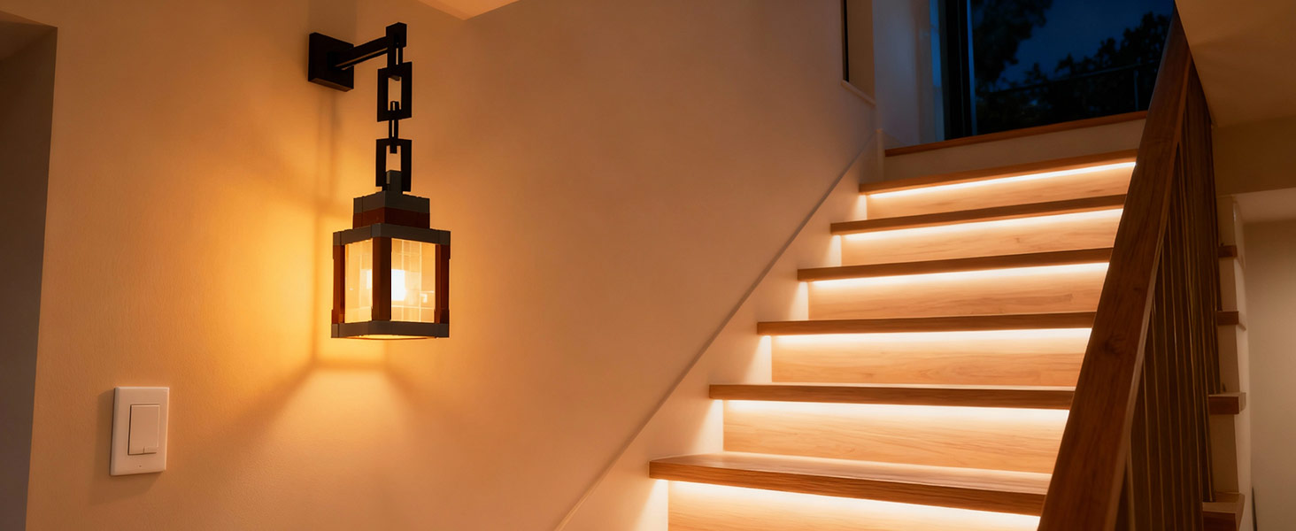 Pixelated Lantern Night Light