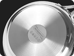 Stainless Steel Frying Pan 8 inch