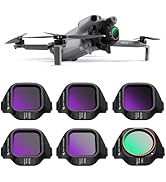 K&F CONCEPT ND & CPL Filter Set Compatible with DJI Mini 5 Pro, 6Pack CPL ND8 ND16 ND32 ND64 ND12...