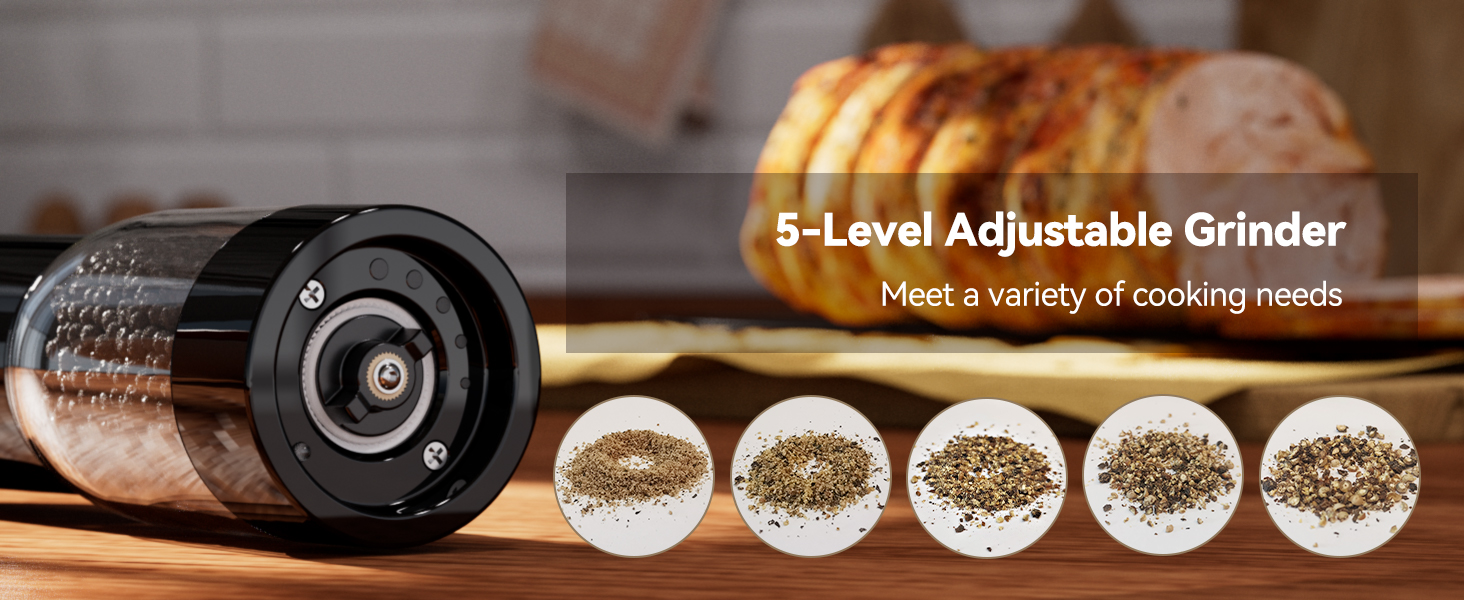 Salt and Pepper Grinder Set