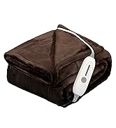dark brown heating blanket