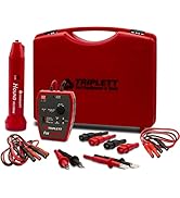 Triplett 3388 Fox &amp; Hound HotWire Live Wire Tone and Probe Wire Tracing Kit with Adjustable Sensi...