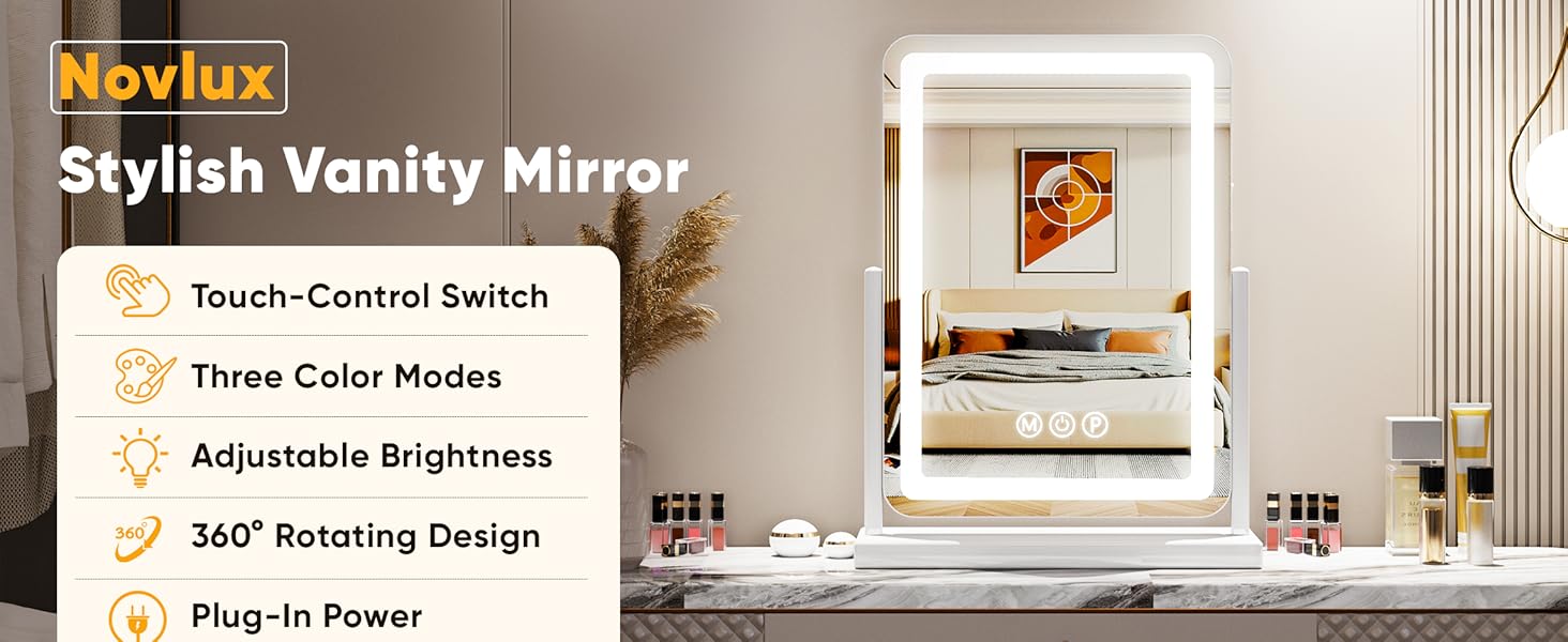 vanity mirror with lights
