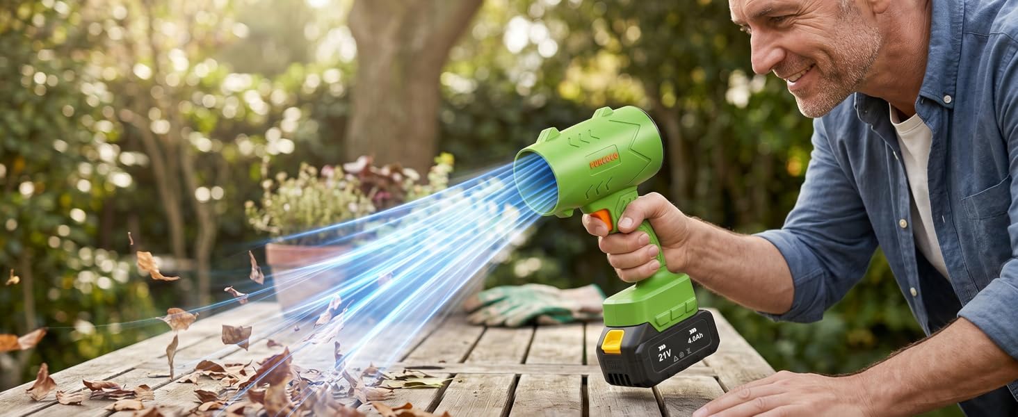 lightweight 21v cordless leaf blower