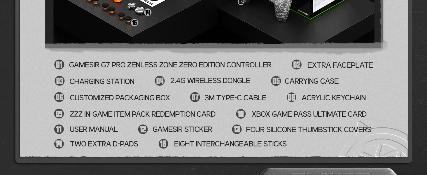 Black keyboard with illuminated RGB backlighting showing multicolor effects. Product appears to be a gaming keyboard with customizable lighting features displayed against dark background.