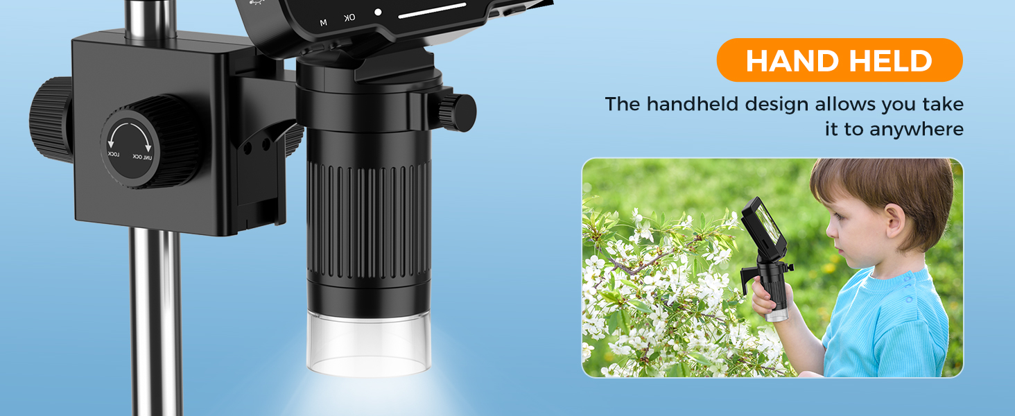 50X-1000X Digital Magnification microscope 