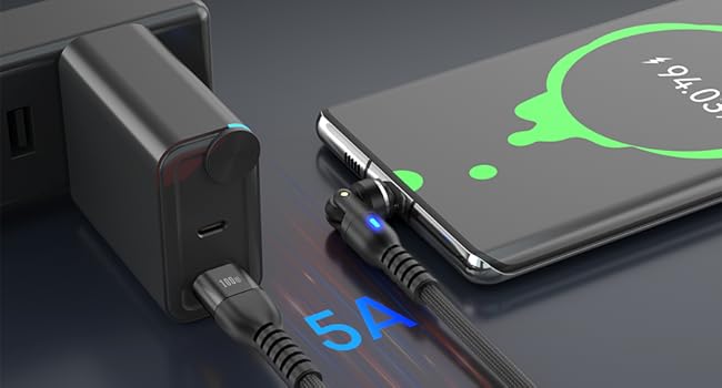 Magnetic Charging Cable Fast Charging