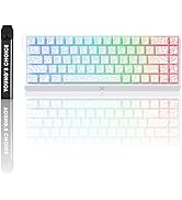 ZUOYA MCHOSE ACE68 Magnetic Switch Keyboard,65% Rapid Trigger Hyper-Fast Hall Effect Gaming Keybo...