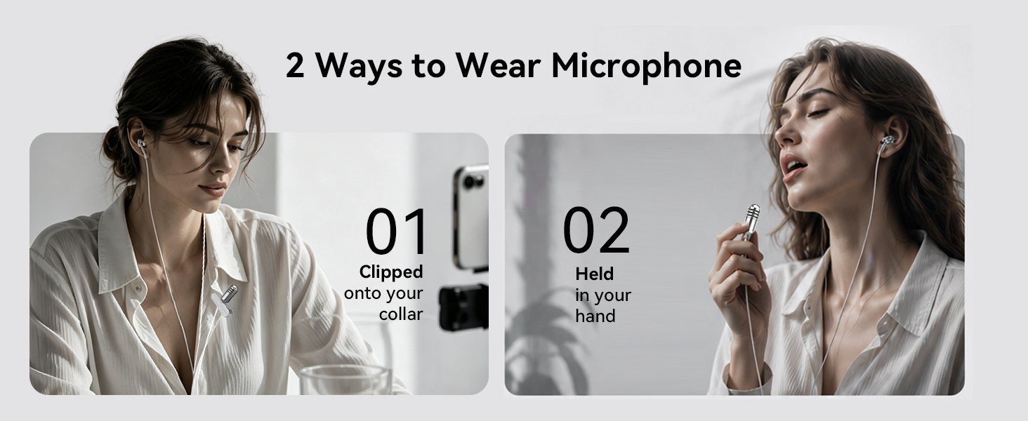 recording headphones with microphone