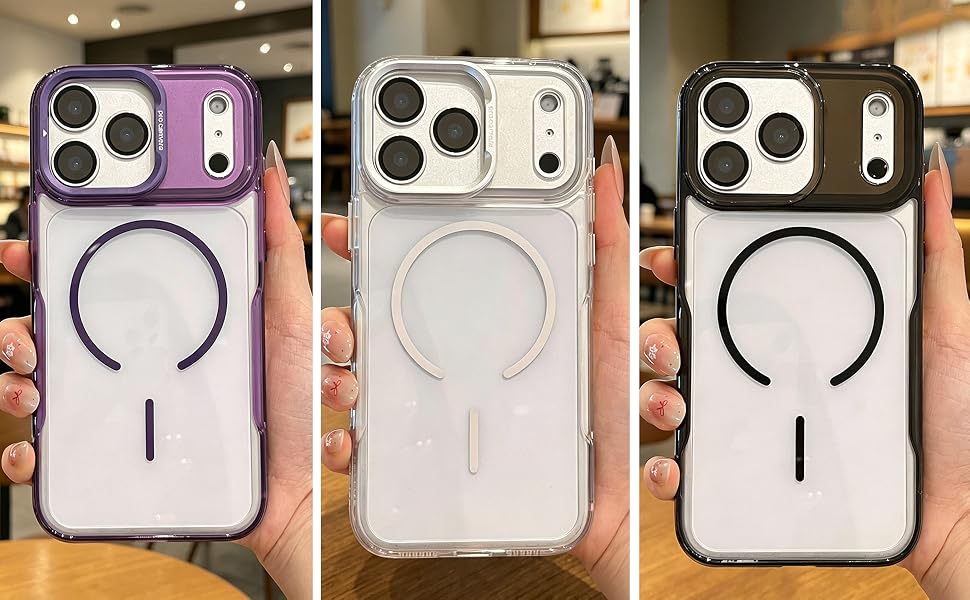 Magnetic Lens with Stand for iPhone 17 Pro Max Case