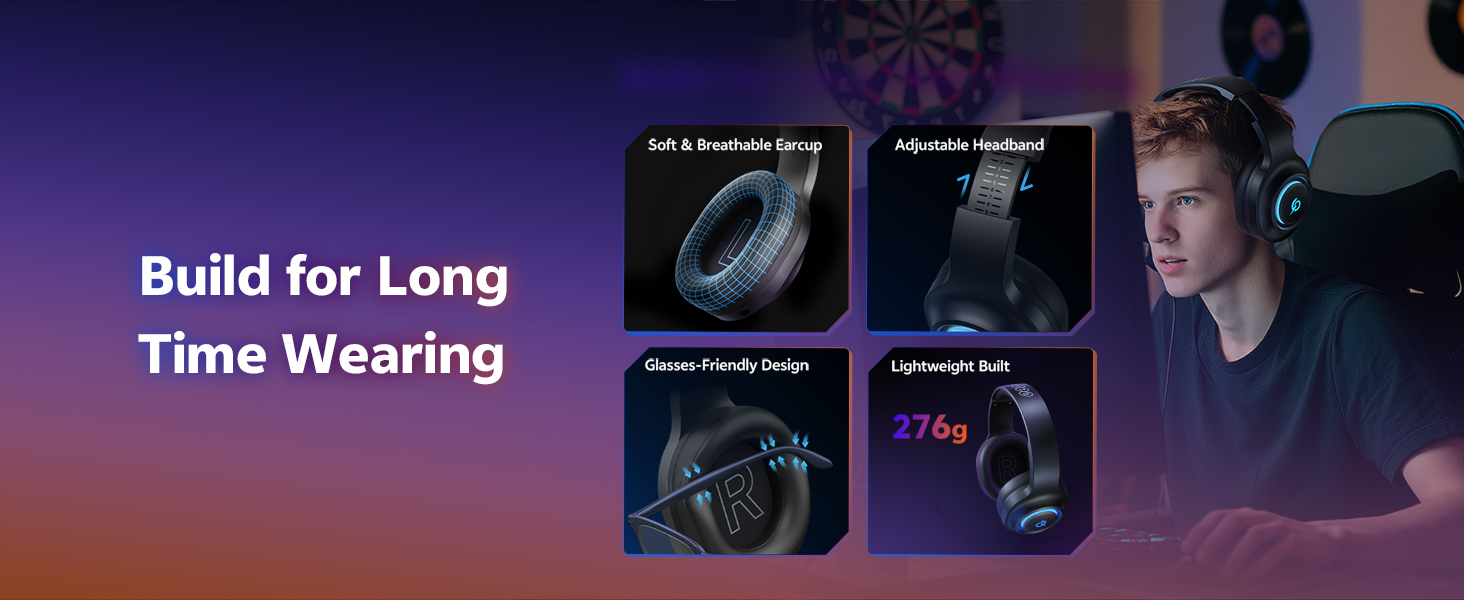 Build for LongTime Wearing