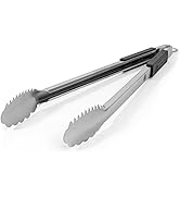 Grill Tongs 20-Inch Very Long Extra Heavy Duty for Grilling and Barbecue Heat Resistant Hand Grip...