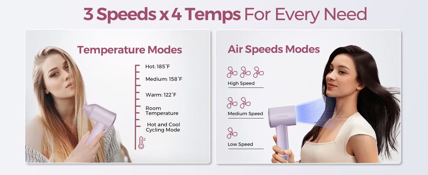 dual voltage hair dryer