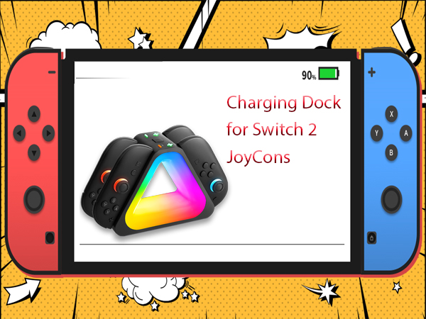 Charging Dock for Switch 2 JoyCons