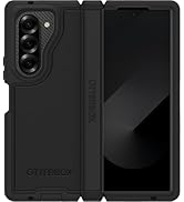OtterBox Galaxy Z Fold6 Defender Series XT Case - Black, screenless, Rugged Hinge Protection, Lan...