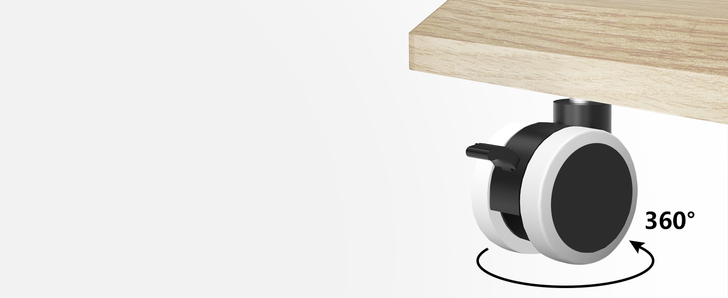 Rolling TV Stand