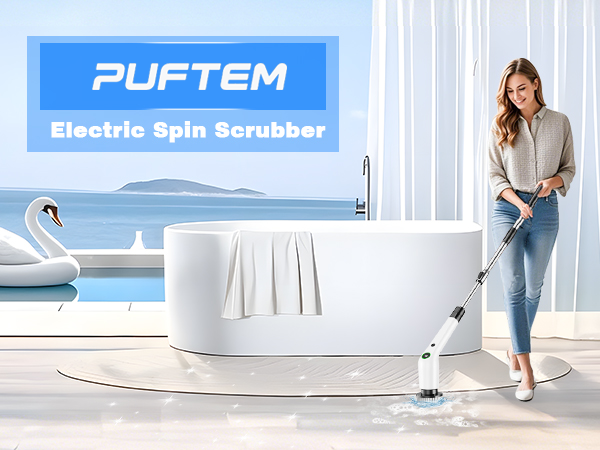 electric spin scrubber