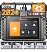 FOXWELL NT710 Fit for Chrysler Jeep Dodge Car Scanner Diagnostic Tool, Bi-Directional Scan Tool w...