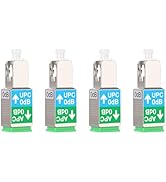 4 Pcs SC/UPC Male to SCAPC Female Fiber Optic Adapter 0dB SC Fiber Optic Attenuator Singlemode SM...