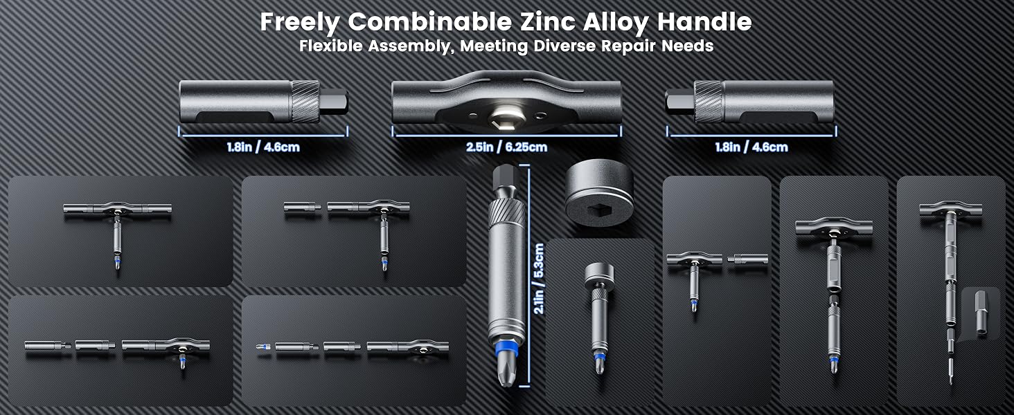 Freely Combinable Zinc Alloy Handle
