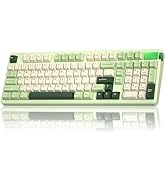 CORBOBO LEOBOG A98-96% Mechanical Keyboard Wireless, Tri-Mode BT5.0/2.4GHz/USB-C, Creamy Keyboard...