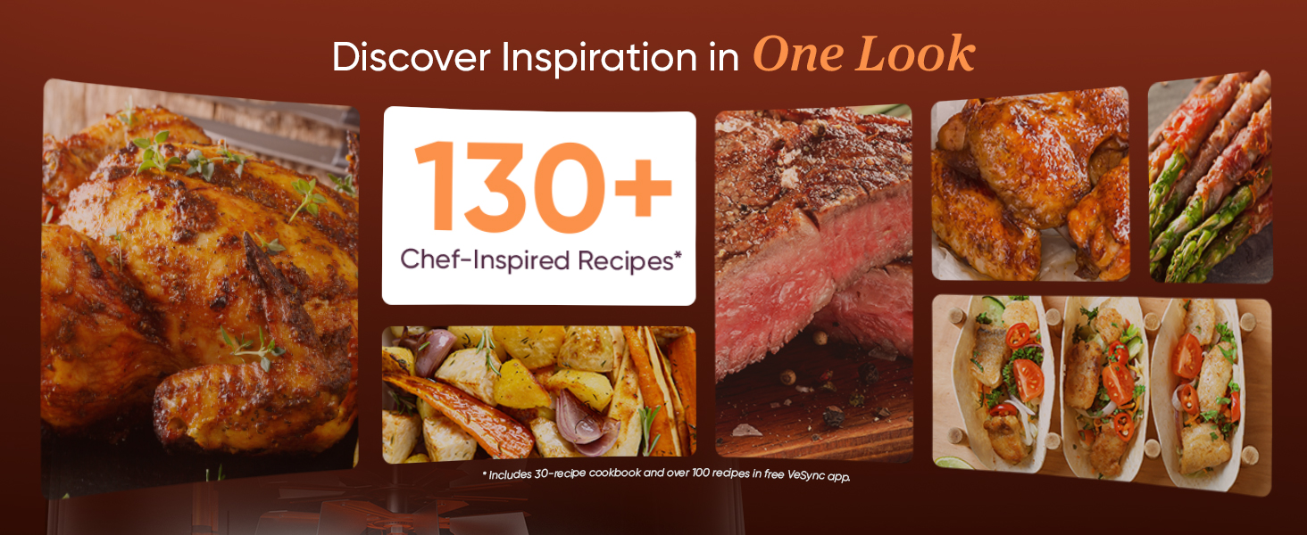 130+ chef-inspired recipes