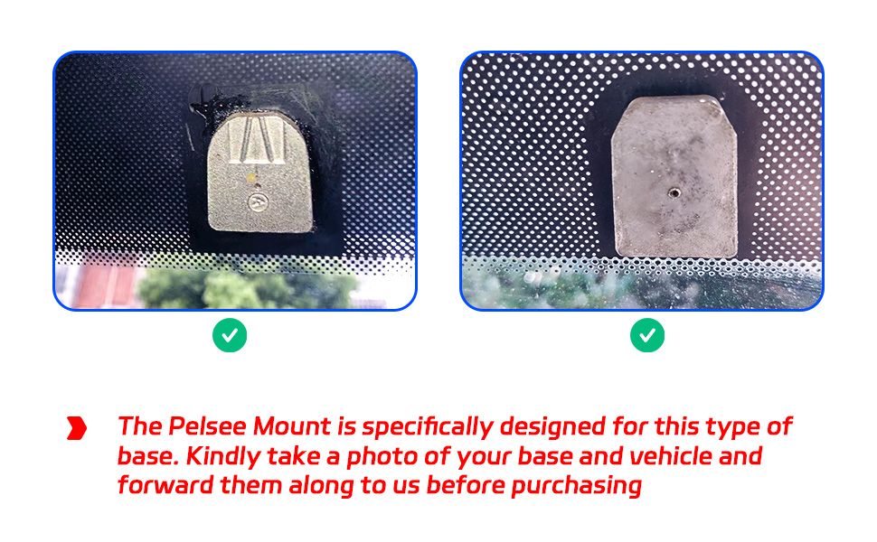 Rear view mirror camera mount