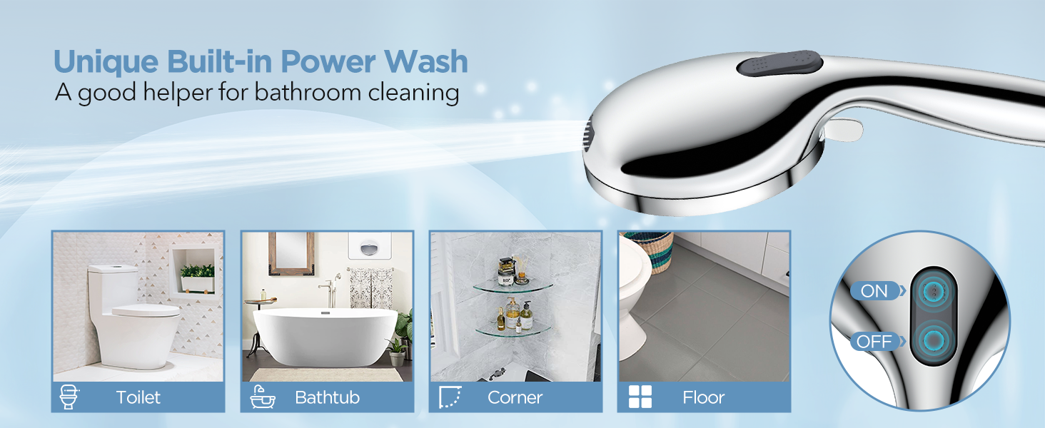 high pressure shower head