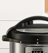 CARORI 1200W 12-in-1 Electric Pressure Cooker 8Qt, Stainless Steel Pressure Cooker, Slow Cooker R...