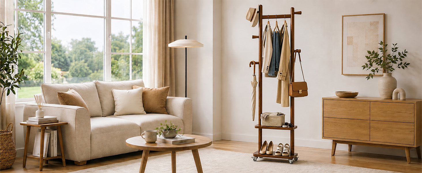 Stand Wood Hooks