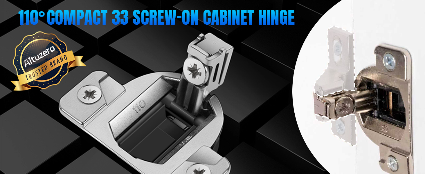 30.310-11.02 Blum Cabinet Hinges 110 Degrees Screw On Self Closing Compact 31 &amp; 33 Hinge