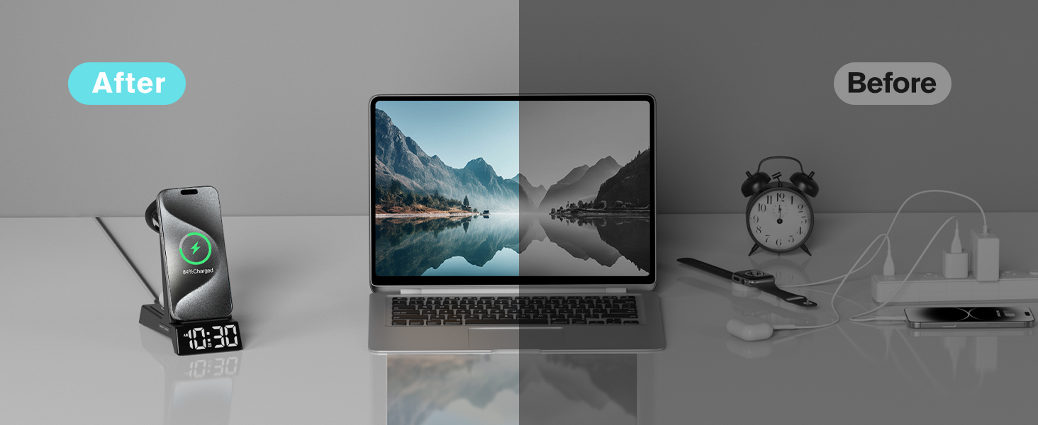 say goodbye to messy cables