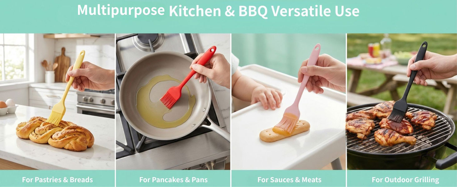 silicone pastry brush