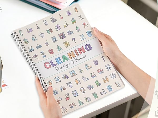 adhd cleaning planner adhd planner daily planner chore chart work planner organizer notebook
