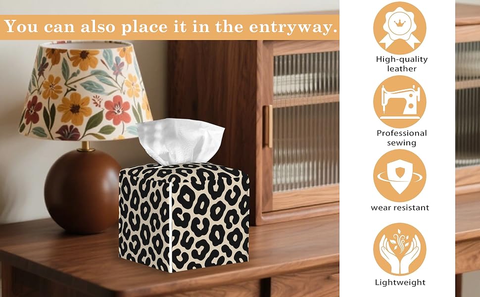tissue box cover square