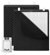TIYRGQ PP02 Replacement Filter Compatible with Oneisall PP02 Pet Air Purifier, Efficiency Removal...