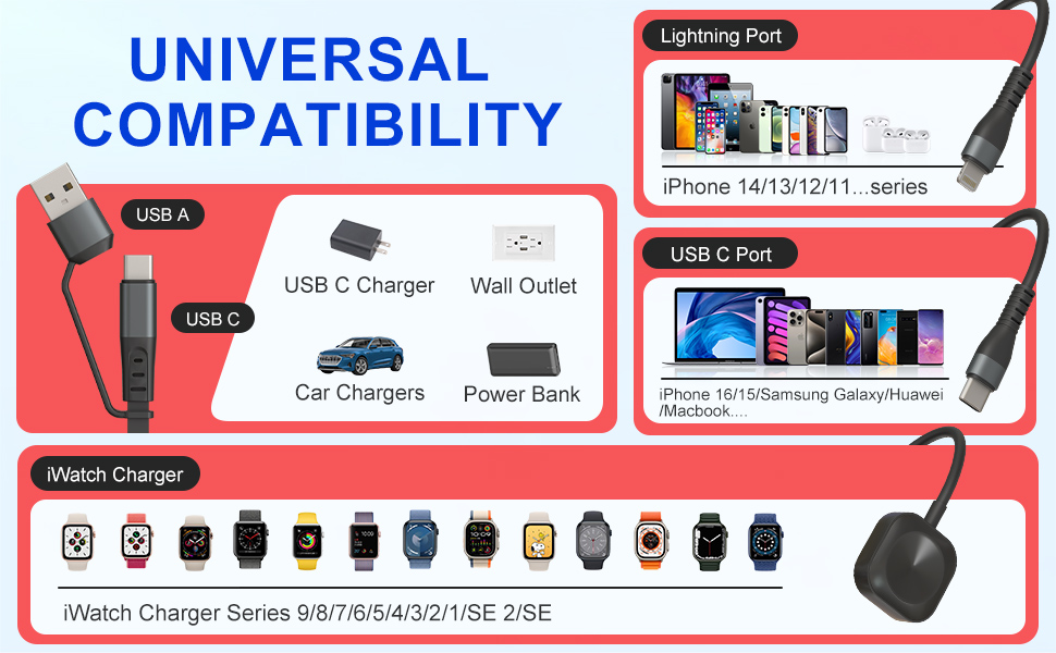 apple watch retractable charger