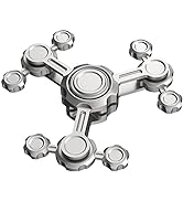 Cool Infinity Gear Fidget Spinner, Metal Finger Hand Spinner for Kids Adults, Flippy Mini Stress ...