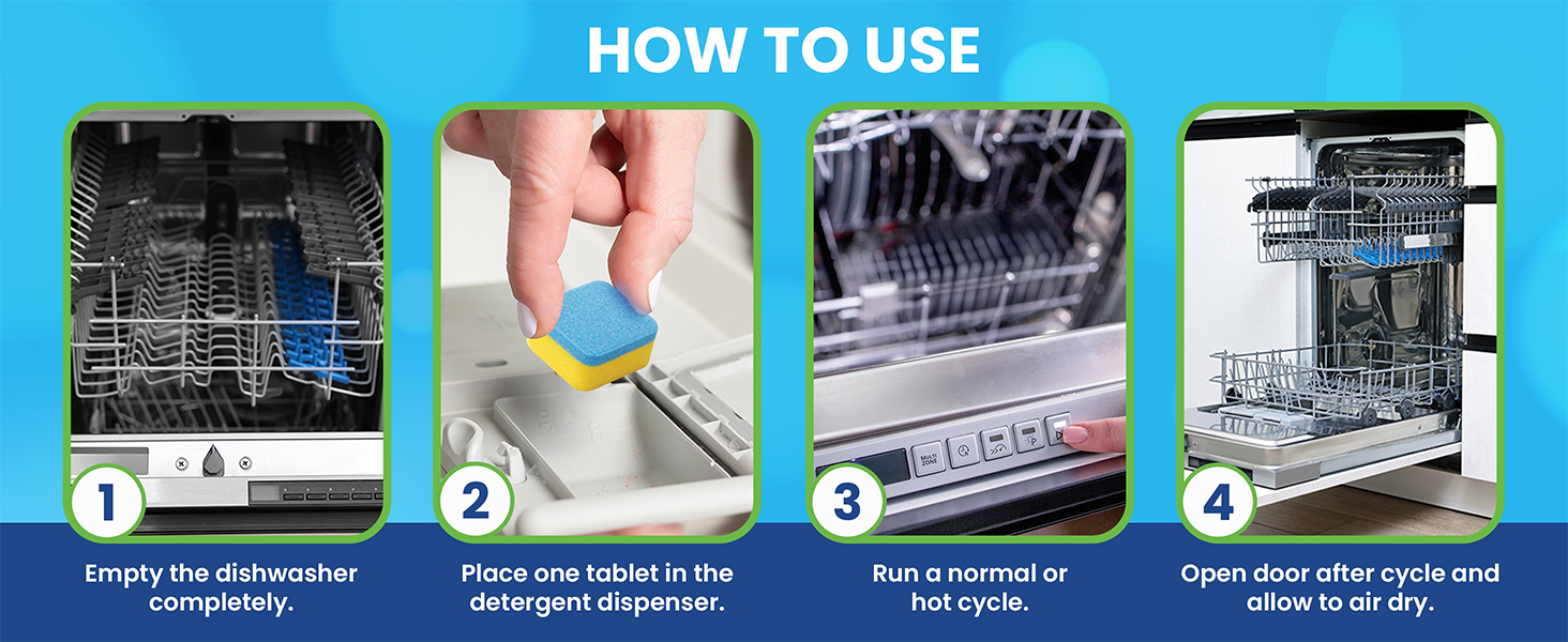 how to use clean elements dishwasher cleaner tablets active citrus deep