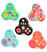 Yrissmiss Fidget Toys Adults,5Pcs Fidget Pad Fidgets,Autism Figette Cubes,Cool Fidget Clicker Con...