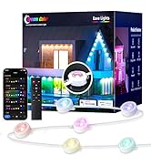 Pak Permanent Outdoor Lights, 50/100FT with 36/60 Smart RGB+IC LEDs - IP67 Waterproof Eave Lights...