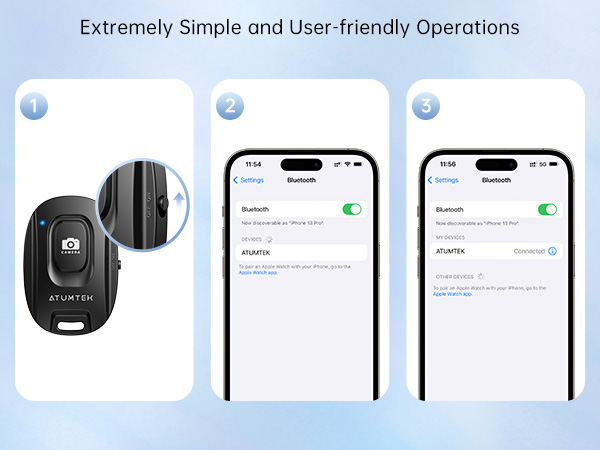 bluetooth remote for phone