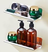 LOXSUN Hanging shelf, wall shelf for living room, kitchen, office, bathroom