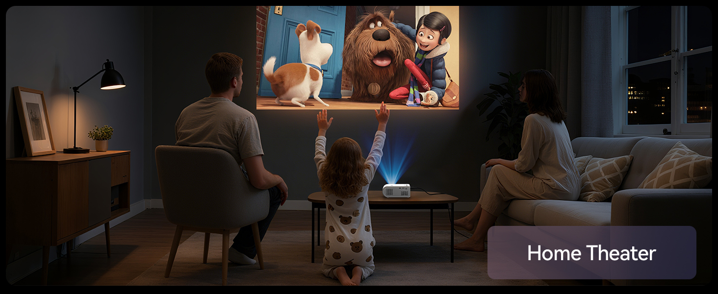 portable projector with wifi and bluetooth