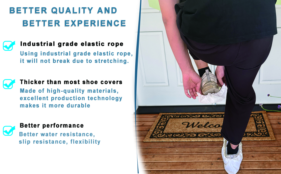 shoe covers for house guest,floors,indoors,travel,realtor,real estate agent,carpet,etc.