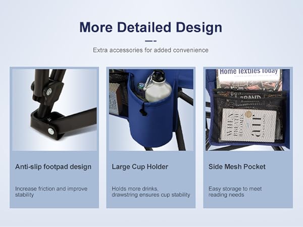 LET'S CAMP CAMPING CHAIR