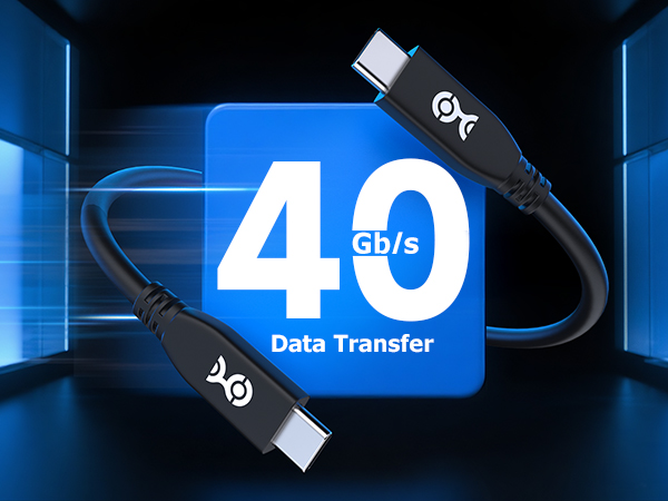 [USB-IF Certified] 40Gbps USB 4 Cable