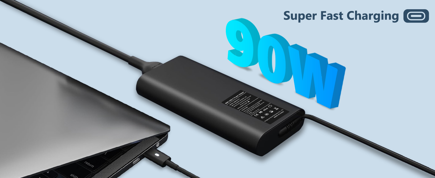 90W USB C Charger for dell