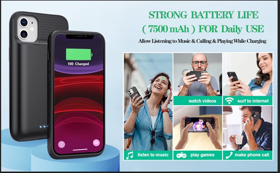 Battery Case for iPhone 11 /XR