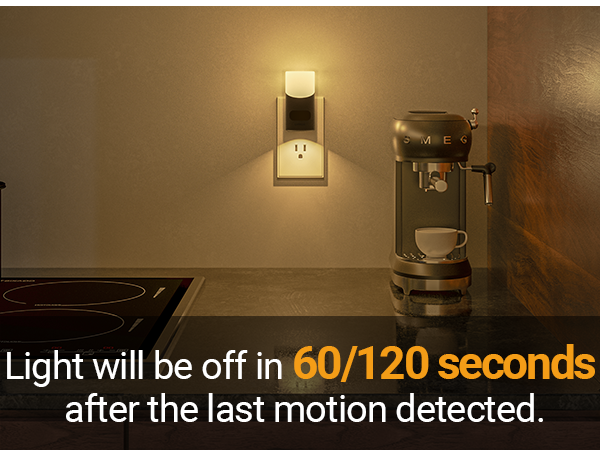 auto off night light